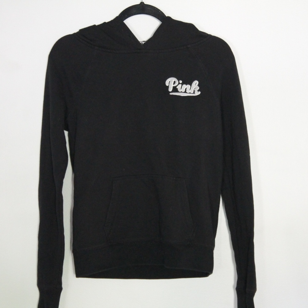 Victoria's Secret Pink Black Hoodie